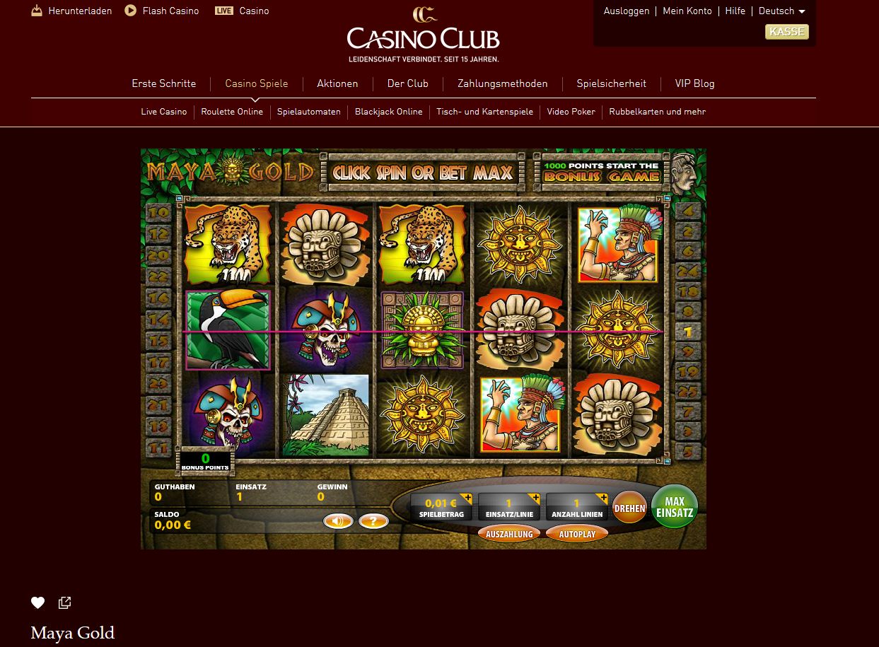 Casino Club Willkommensbonus Casino Club Willkommensbonus