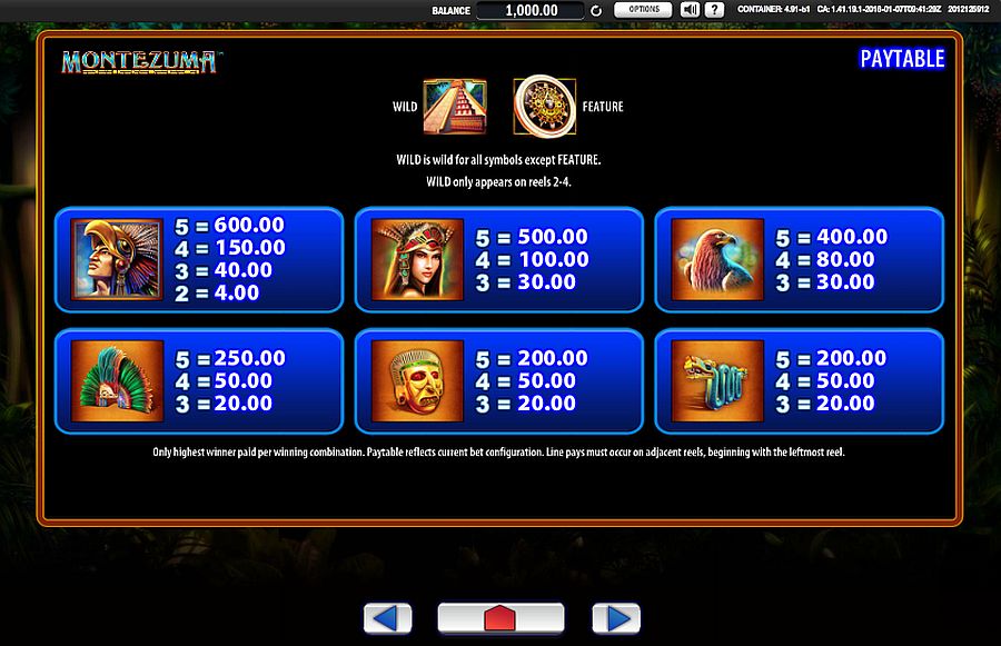 Montezuma Spiel Montezuma Spiel