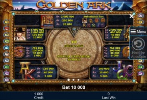 golden-ark-paytable